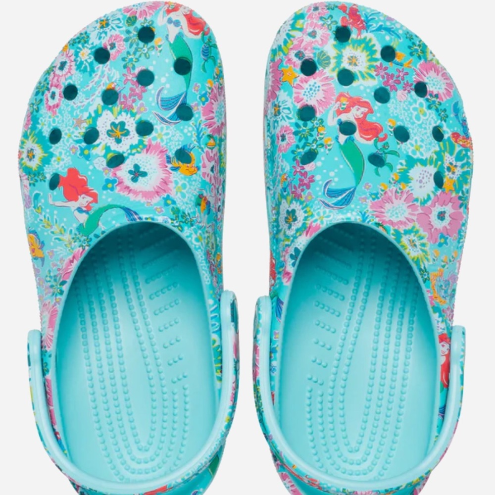 Little Mermaid Crocs
